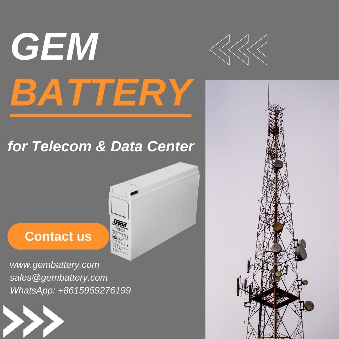 Baterie pro telekomunikace a datová centra