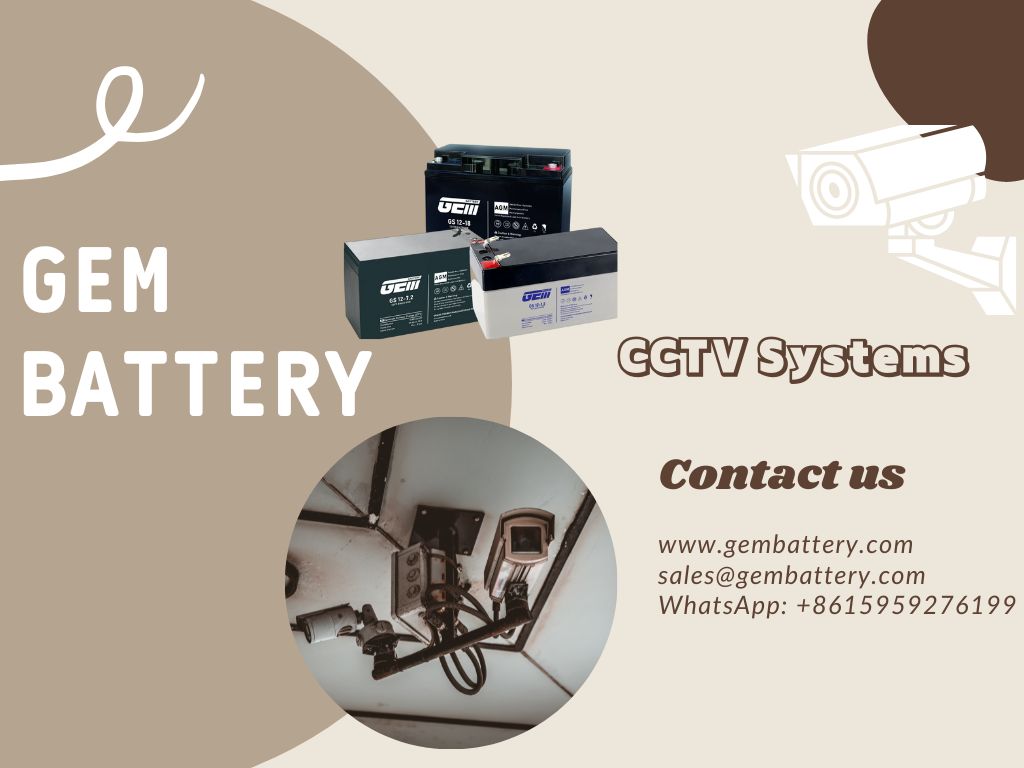 Výrobce baterií pro CCTV systémy