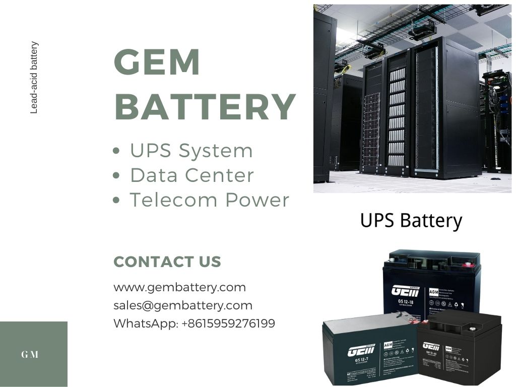Baterie systému UPS