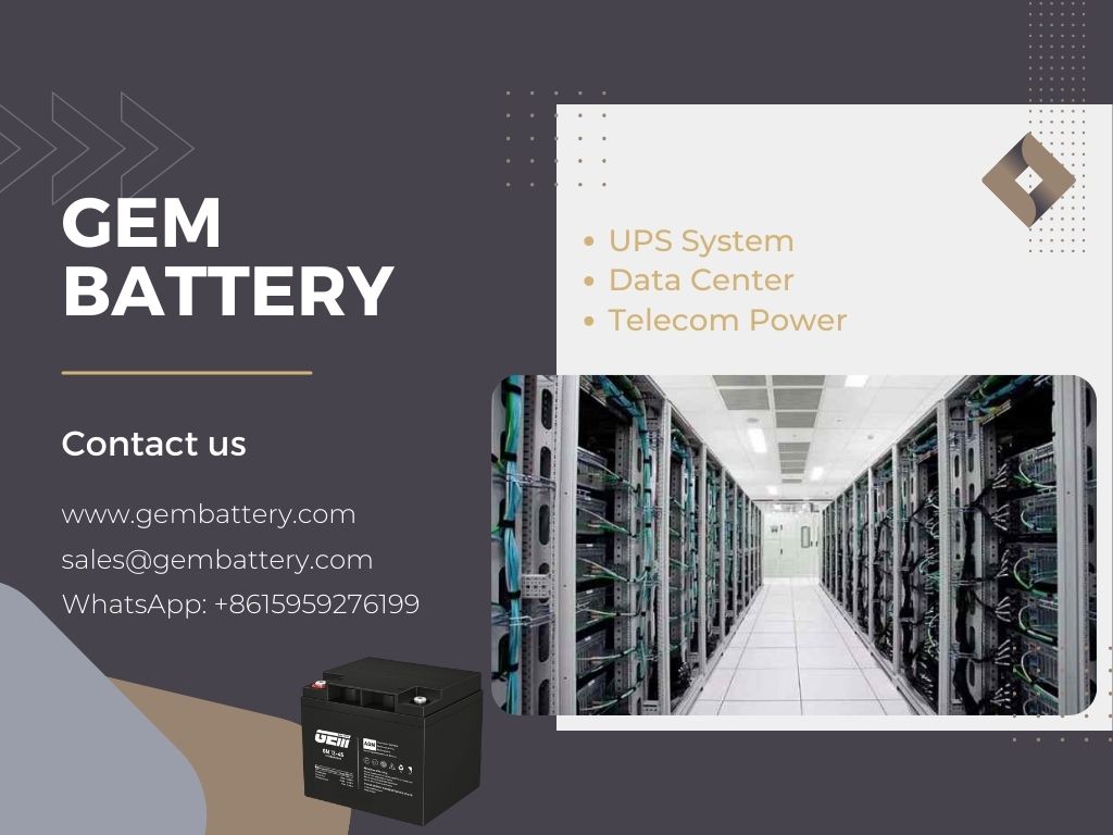 výrobce baterií datového centra