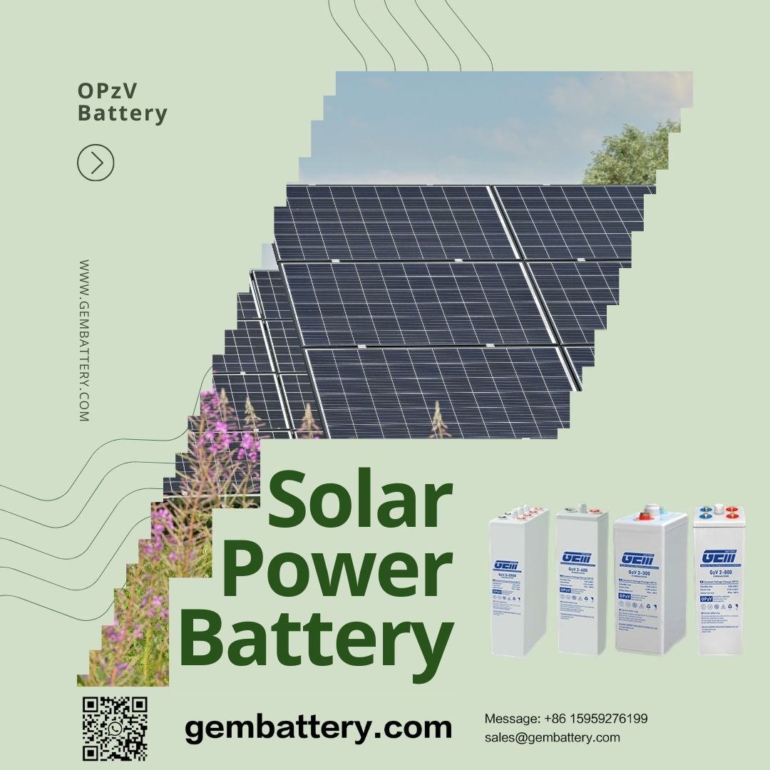 GEM Battery Solar Vysokokapacitní baterie