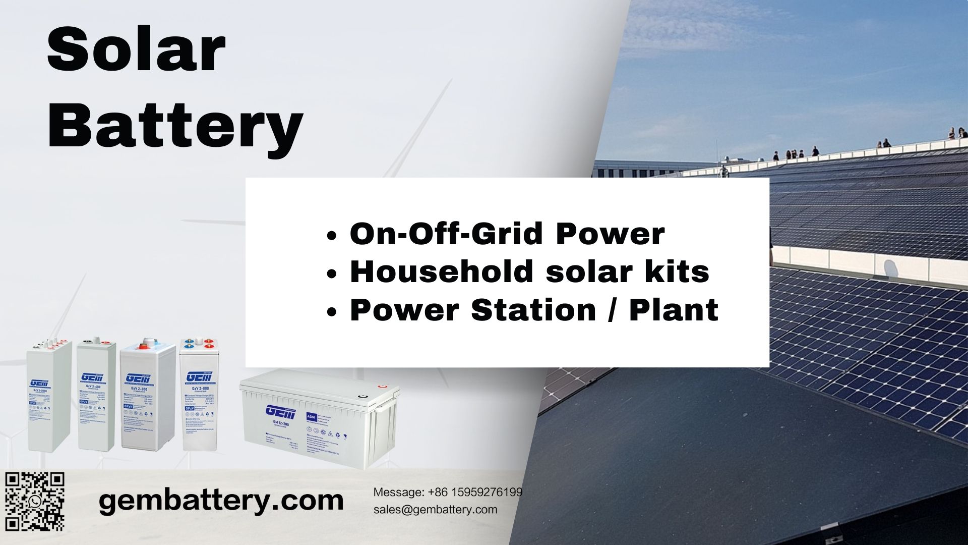 výrobce solárních baterií