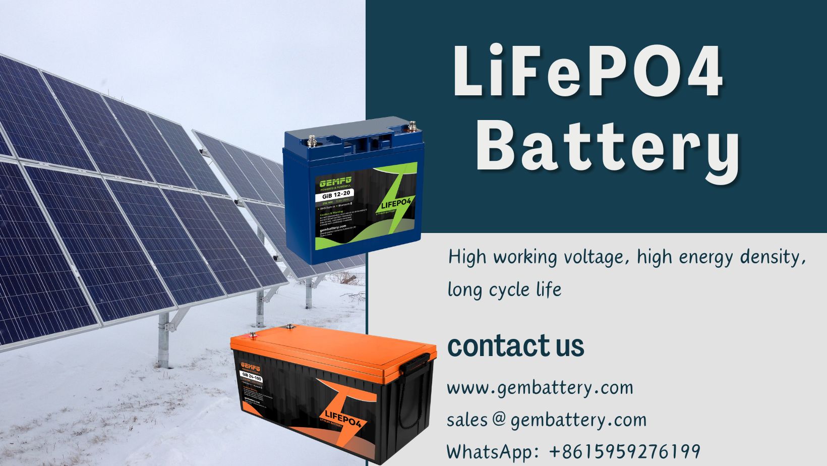 LiFePO4 baterie