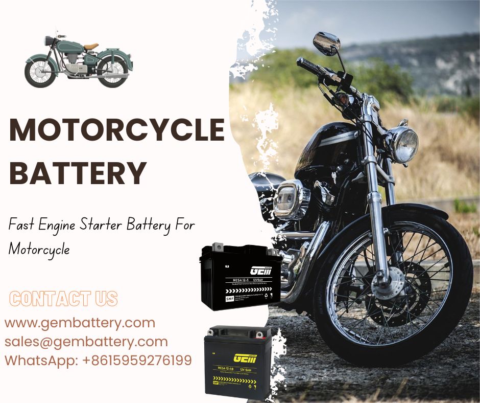 Inovace motocyklových baterií