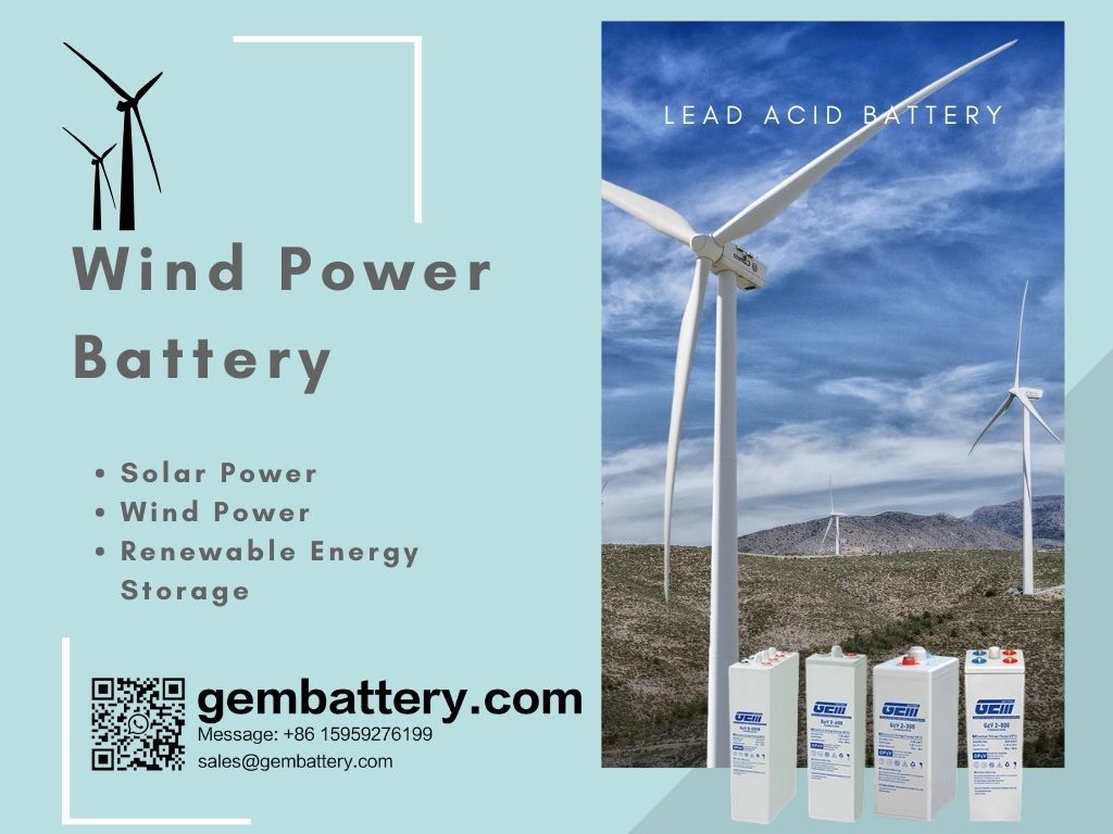 baterie větrné energie