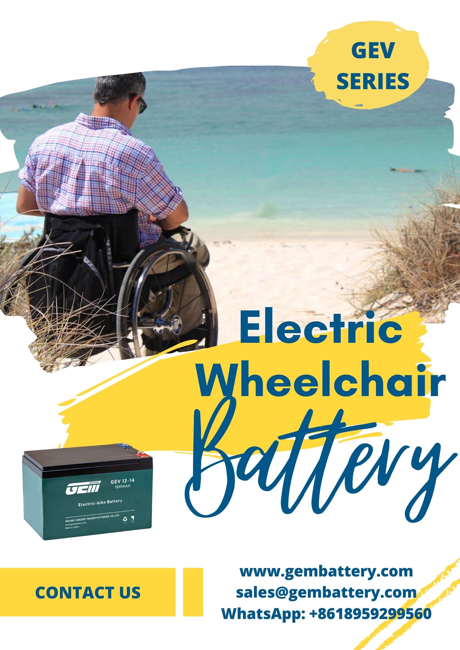 electric wheelchair battery