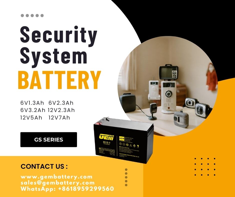 home security system battery