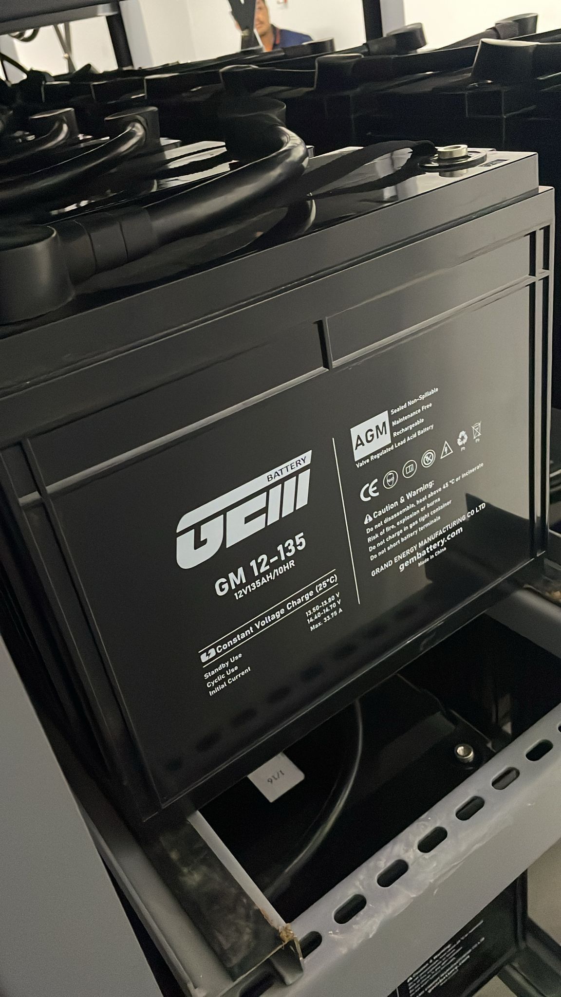 12V135AH battery