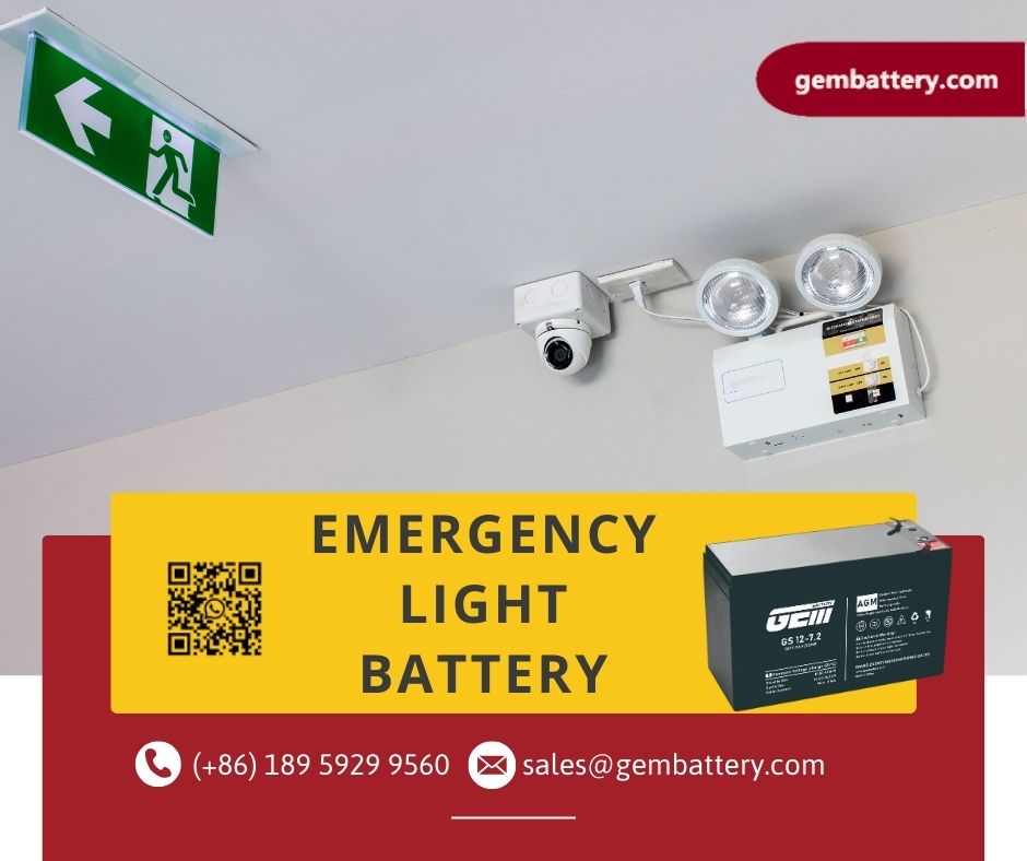 emergency light battery emergency light battery