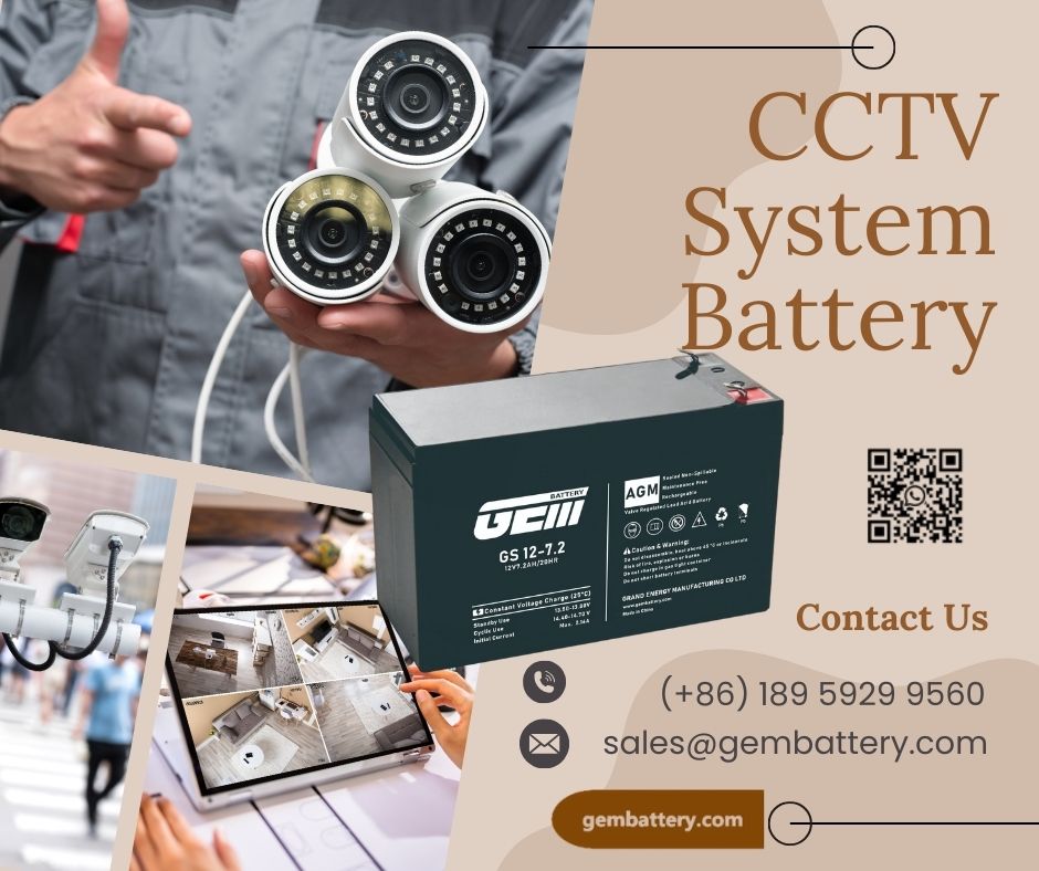 CCTV system battery CCTV system battery