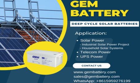 Použití baterií řady GM ︱GEM Battery
