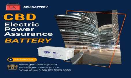 GEMBATTERY CBD power baterie: Zelený strážce napájení budov