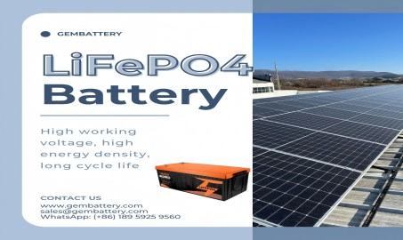 Baterie GEMBATTERY Lifepo4: Otevíráme novou energetickou říši