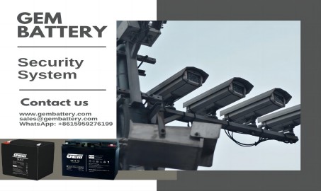 Bezpečnostní systém s CCTV a bateriemi