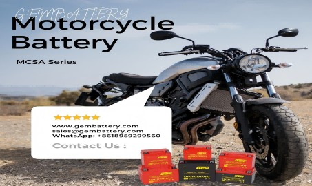 Průvodce údržbou motocyklových baterií řady MCSA pro chladné prostředí