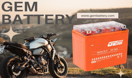 Jak vybrat dobrou baterii do motocyklu︱GEM Battery
