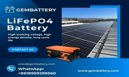 Baterie GEMBATTERY LiFePO4: Technologický skok, nová kapitola v skladování zelené energie
