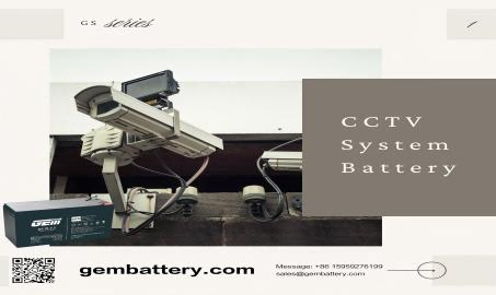 Baterie GEMBATTERY řady GS pro CCTV: Přední představitelka nového trendu v oblasti bezpečnostních technologií