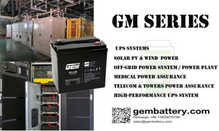 GEM I Baterie řady GM: Posílení vašich energetických potřeb
        